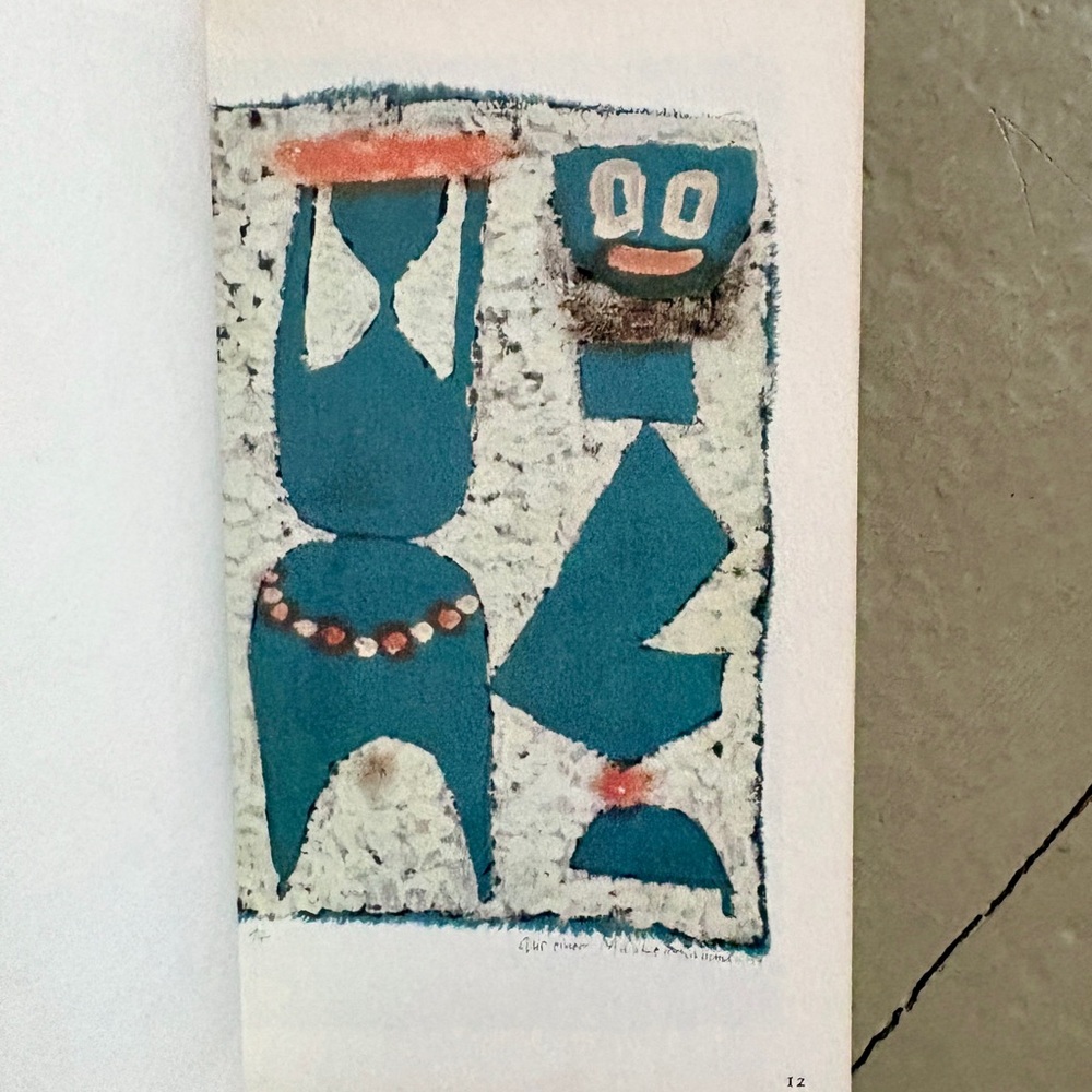 5 Vintage Klee Miro Braque Kandinsky Modern Art Old Barnes & Noble Tudor Masks - Picture 9 of 16